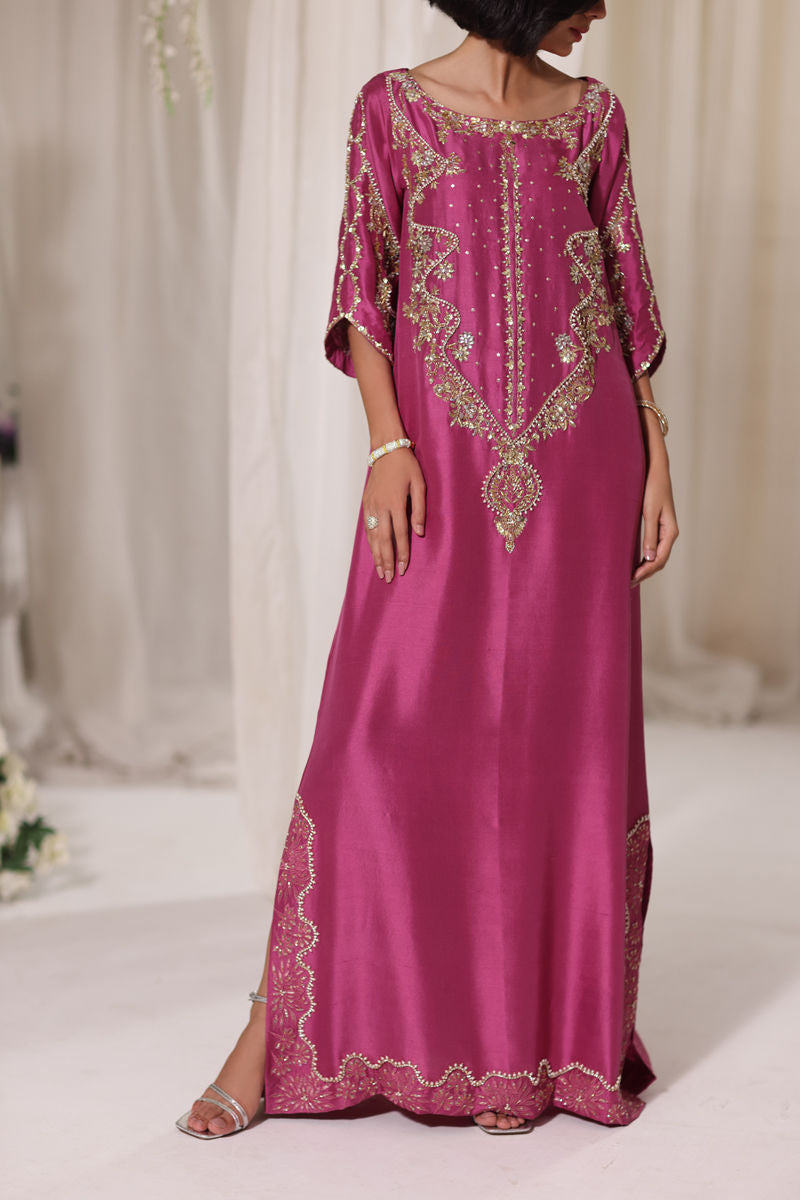 FUCHSIA FLOW by Uzma and Afsheen