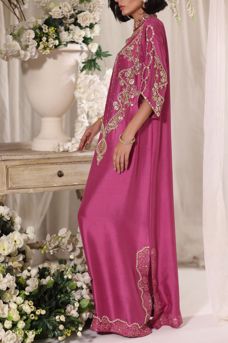 FUCHSIA FLOW by Uzma and Afsheen