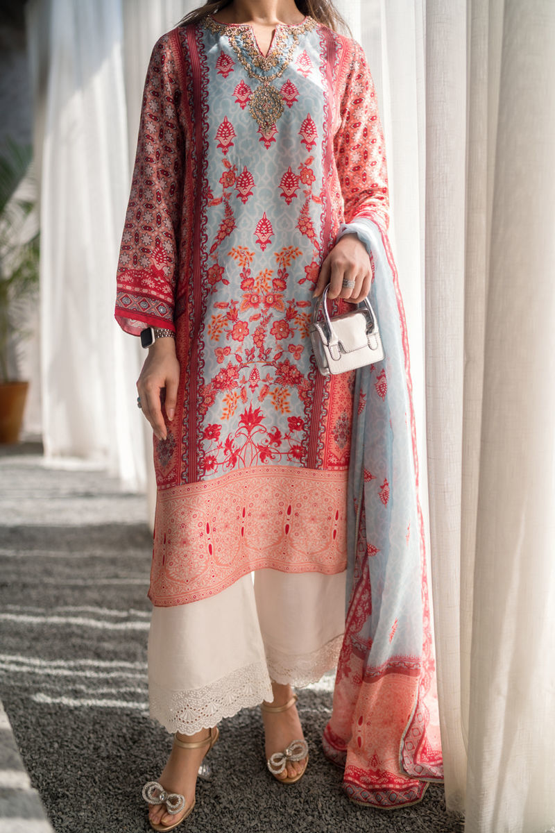FIERY BLUSH by Uzma and Afsheen