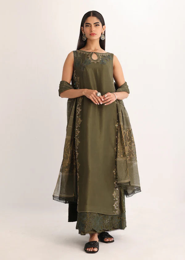 ANTIQUE OLIVE by Umsha by Uzma sold